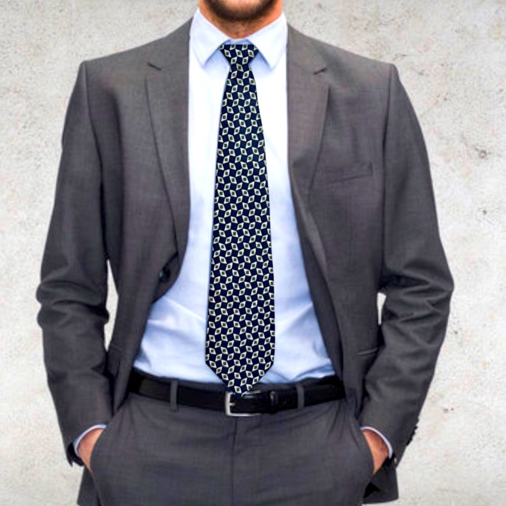 Brooks Brothers Geometric Necktie